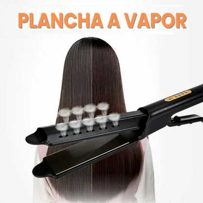 PLANCHA DE CABELLO A VAPOR